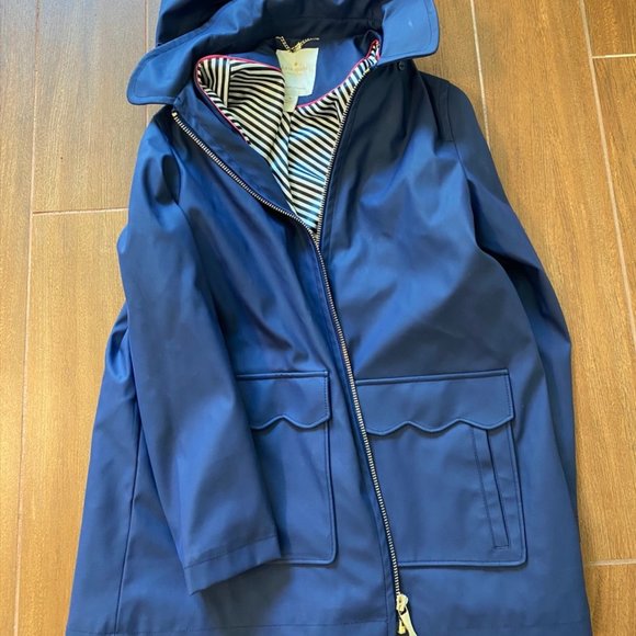 kate spade Jackets & Blazers - Kate Spade Navy Blue Rain Jacket kate spade Jackets & Blazers - Kate Spade Navy Blue Rain Jacket